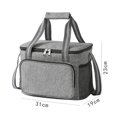 Damen Isolierte Kühltasche mit praktischen Außentaschen Brehn