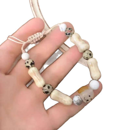 Süße Hundeknochenperlenarmband Brehn