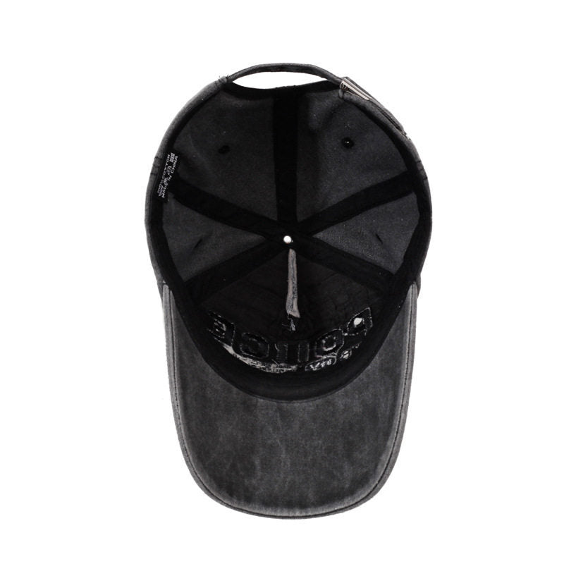 Herren Vintage-inspirierte gestickte Baseballmütze Brehn