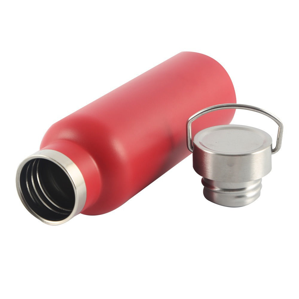 Damen hochwertige Thermosflasche mit praktischem Tragegriff Brehn