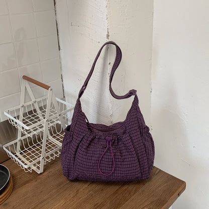Lässige gesteppt Schultertasche