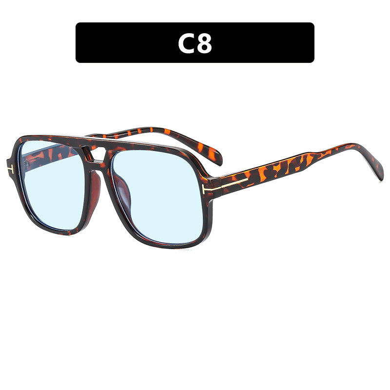 Damen quadratische Designerbrille mit filigranem Rahmen und modernem Kunststoffmaterial Brehn