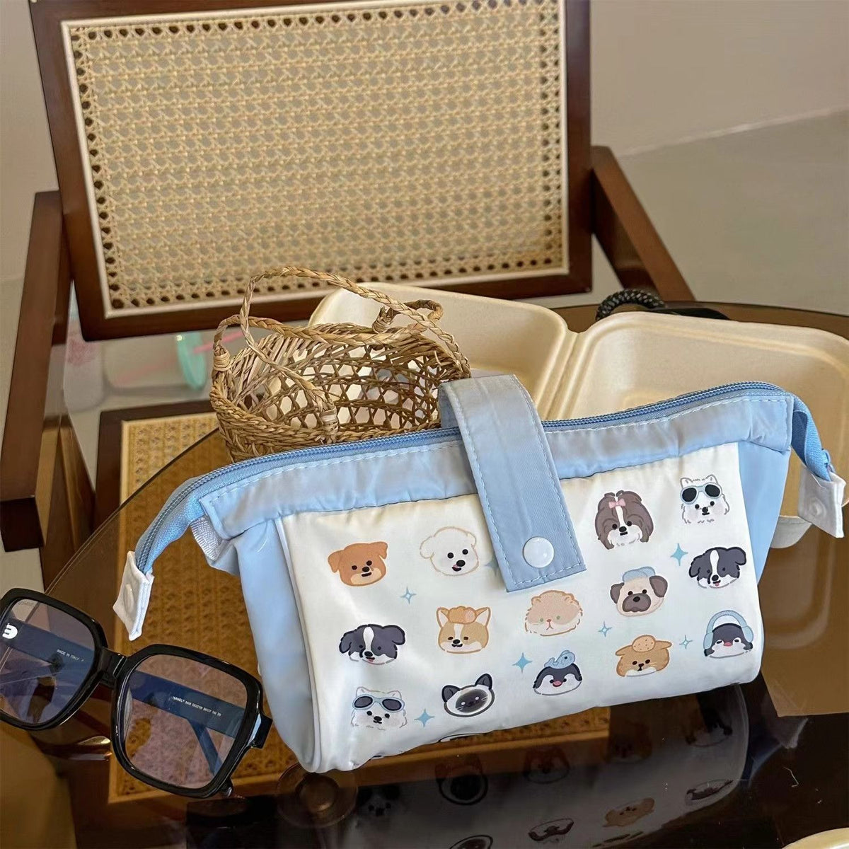Katzenthema Mehrfach-Taschen Stiftetui