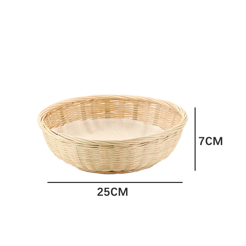 Praktischer Aufbewahrungskorb aus Rattan