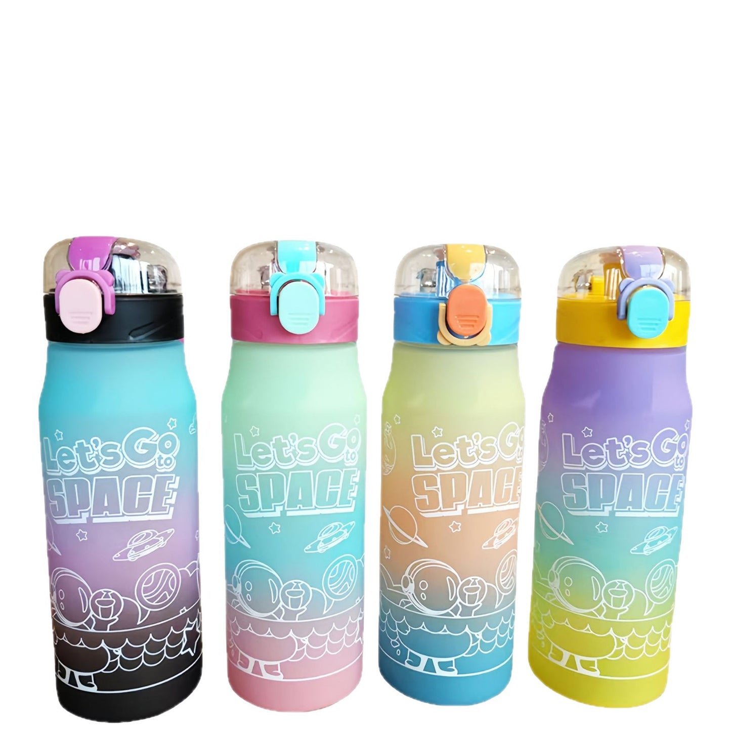 Damen kreative Wasserflasche im Weltraum-Design Brehn