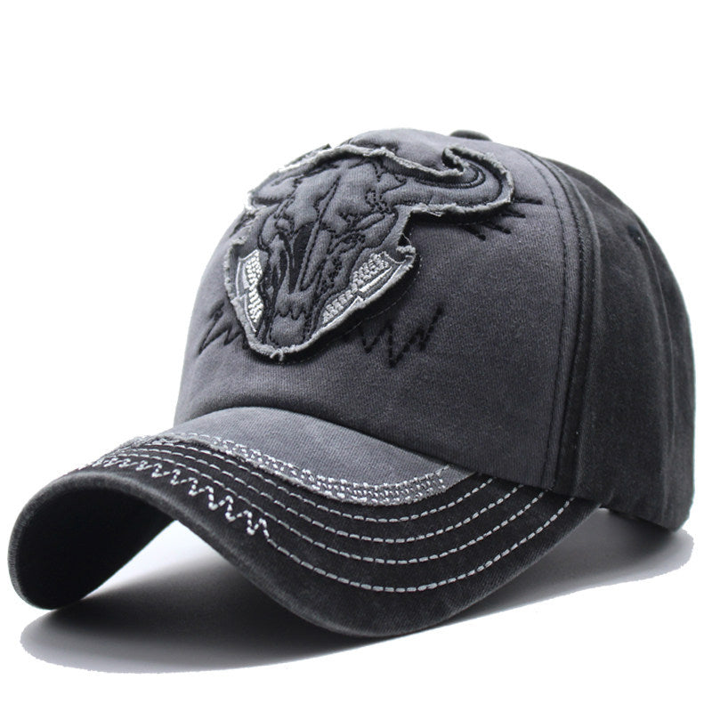 Herren Bestickte Westernstil Mütze Brehn