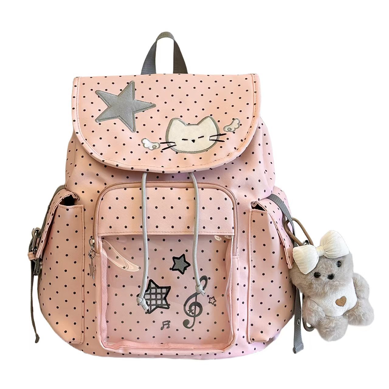 Rucksack mit Tierischem Motiv und Praktischen Multifunktionsfächern Brehn