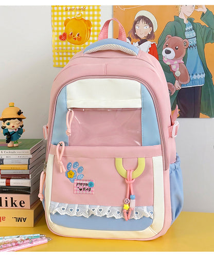 Verspielter Grafikdesign-Rucksack Brehn