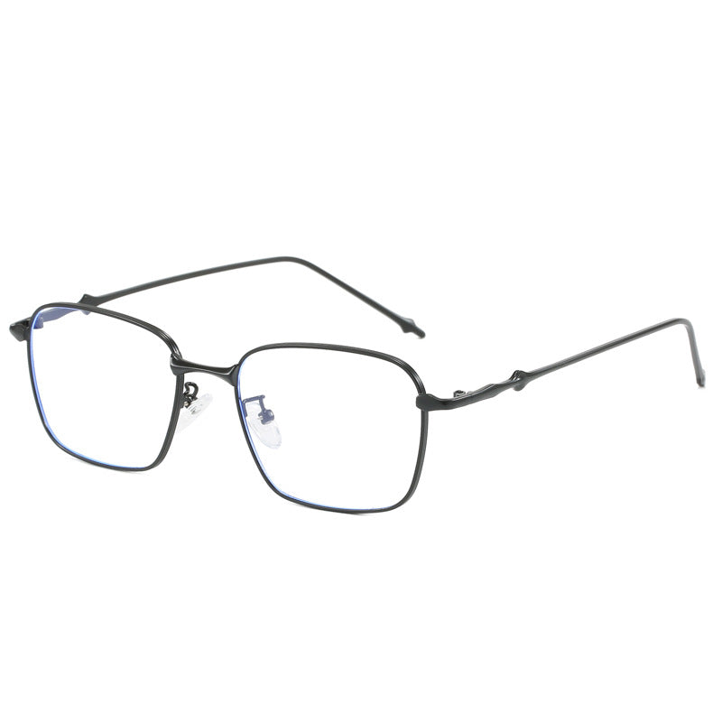 Damen elegante quadratische Sonnenbrille mit hochwertigem Metallrahmen Brehn