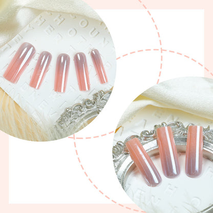 Kunstnagelset mit eleganten Ombre-Effekten Brehn