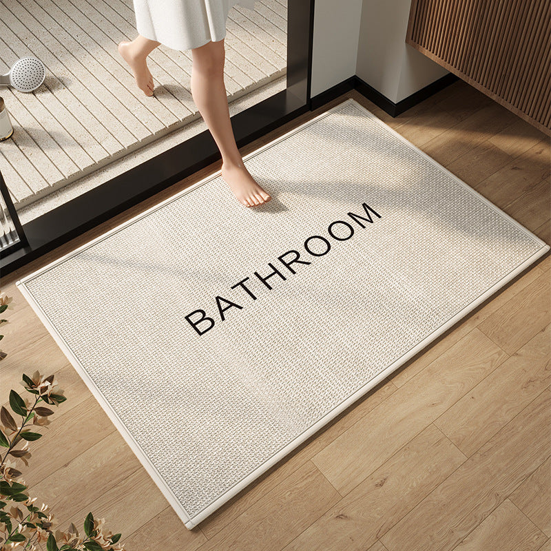 Elegante moderne Badezimmermatte Brehn