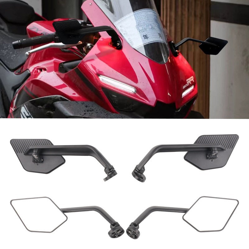 Verstellbare Motorrad Rückspiegel mit Robustem Halterungssystem Brehn