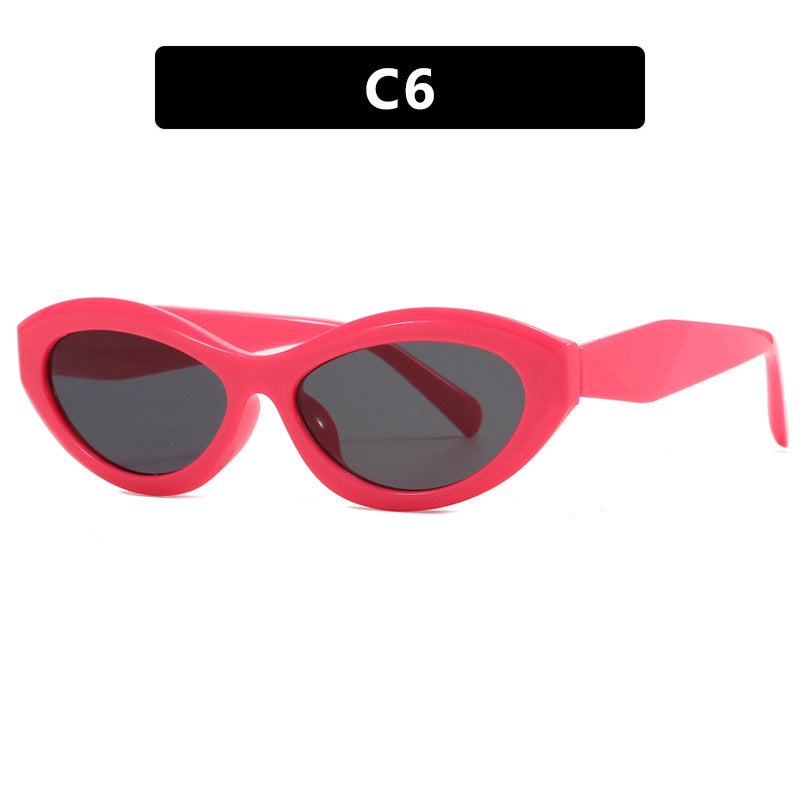 Damen Cat-Eye Sonnenbrille mit stylishem Rahmen Brehn