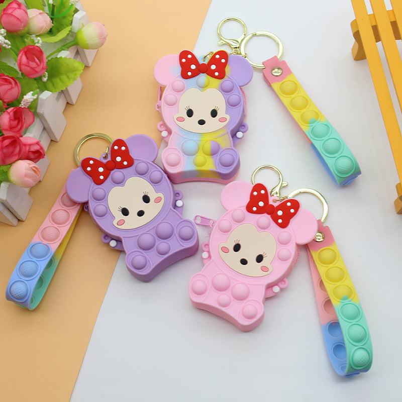 Damen Keychain mit Pop It Design Brehn