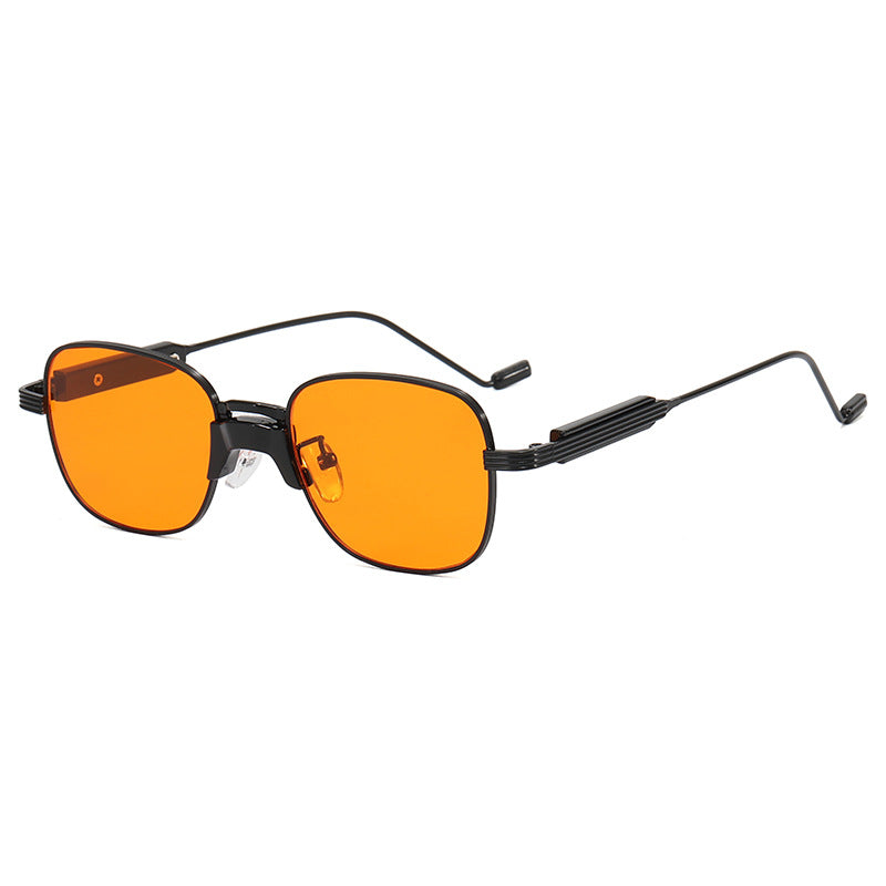 Modische Retro-Sonnenbrille mit Eckigem Rahmen Brehn