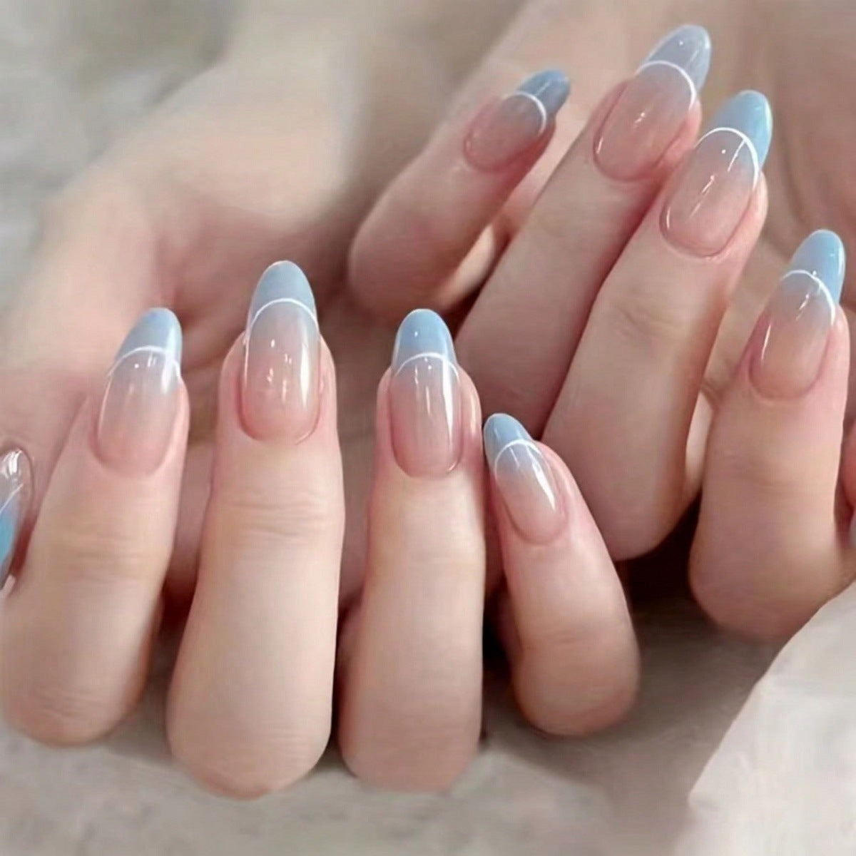 Stylisches Gel-Nagelkunst-Design