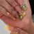 Dekorative 3D Schmetterling Nagel Kunst Extensions Brehn