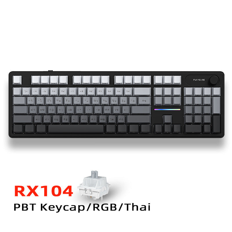Ergonomische mechanische Tastatur Brehn