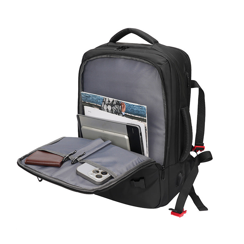 Multi-Functional Laptop-Rucksack mit Wasserabweisendem Design und Ergonomischen Tragegurten Brehn