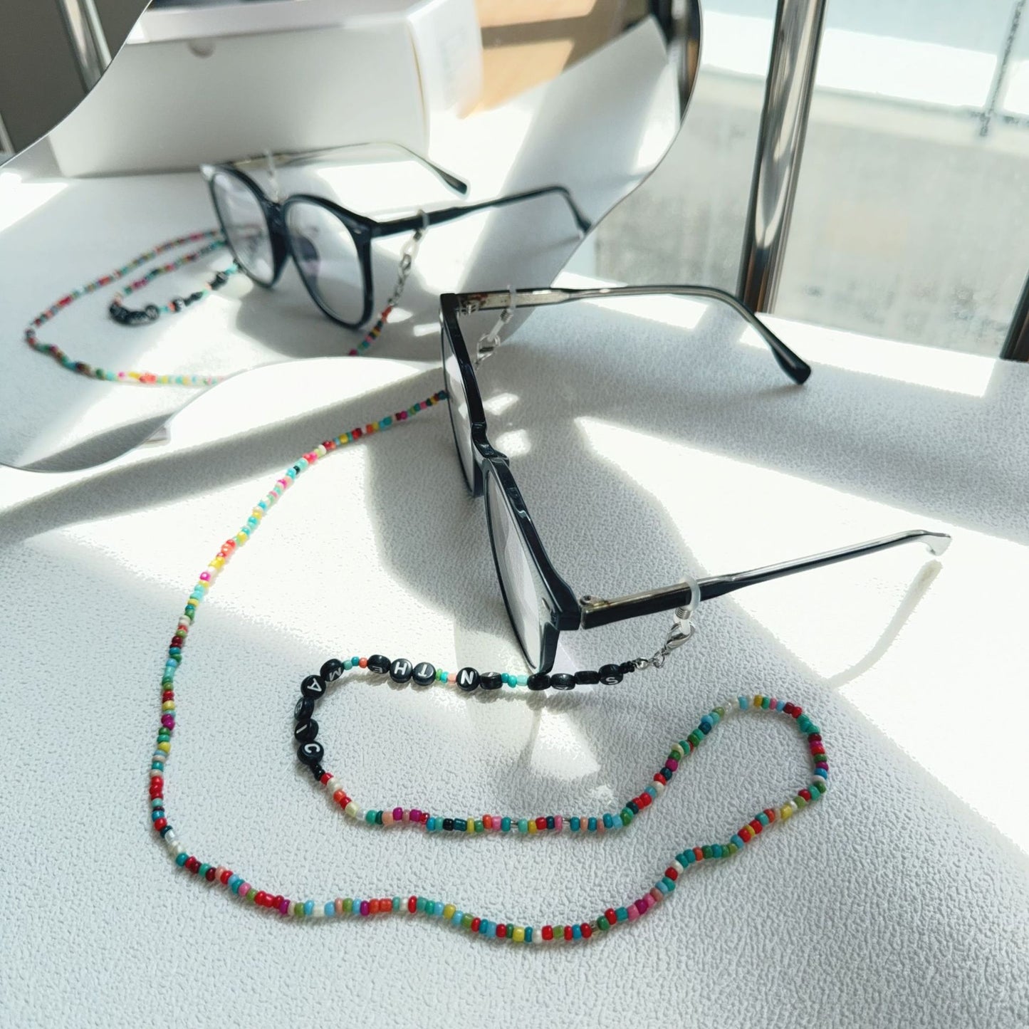 Perlenbrille Halskette Brehn