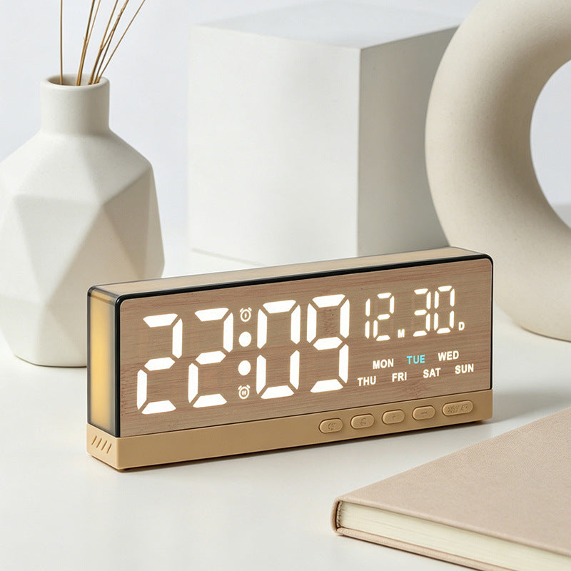 Digitaler Funkwecker mit großem LED-Display und multifunktionalen Einstellungen Brehn