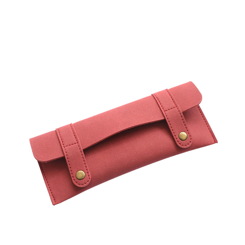 Stylischer Leder Stiftrollen Organizer