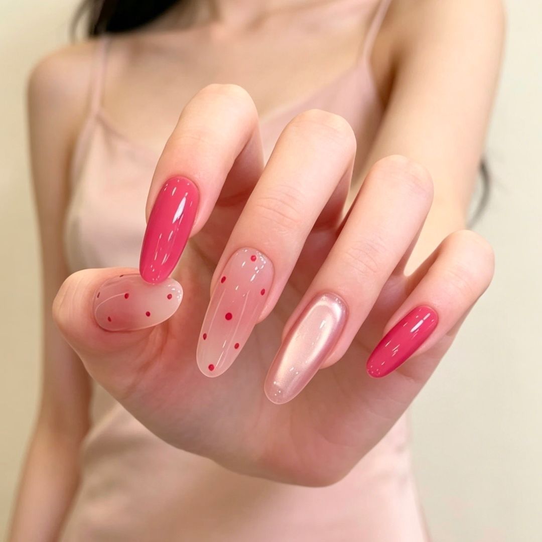 Glamouröse Gel-Nagelkunstverlängerungen Brehn