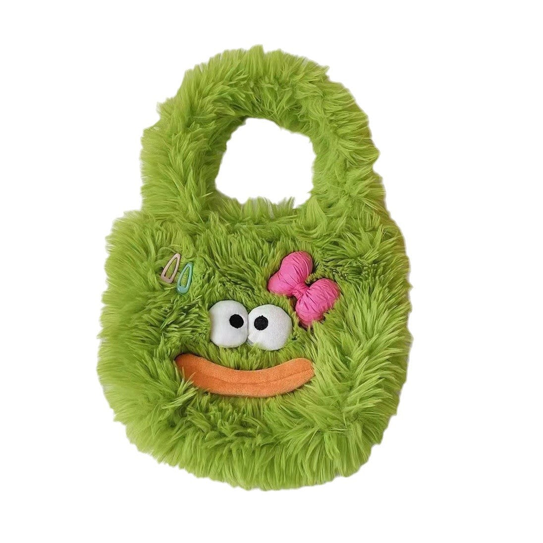 Kuschelige Plüschhandtasche mit Tiermotiv Brehn