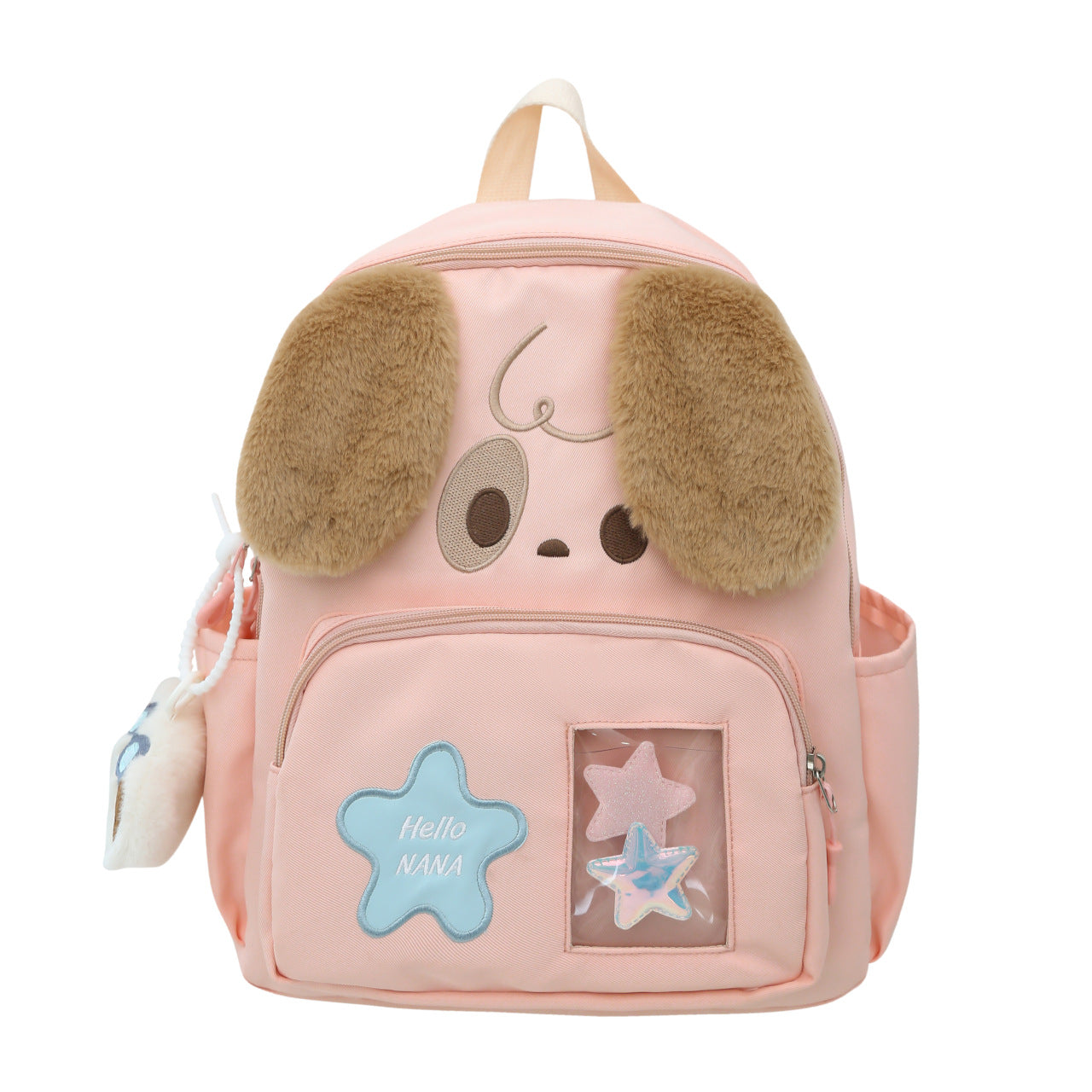 Kawaii Plüsch-Rucksack mit Hundedesign Brehn