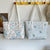 WoFloral Bestickte Tote Bag Brehn