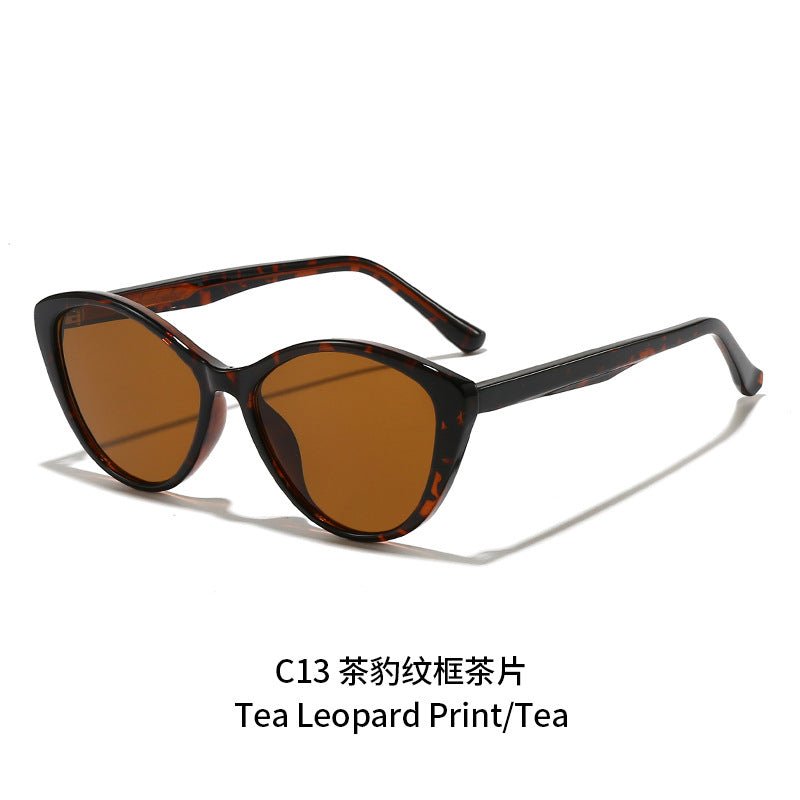 Damen trendige Sonnenbrille im modernen Cat-Eye-Stil Brehn
