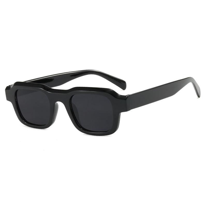 Damen moderne quadratische Sonnenbrille mit schützendem Polycarbonat-Rahmen Brehn