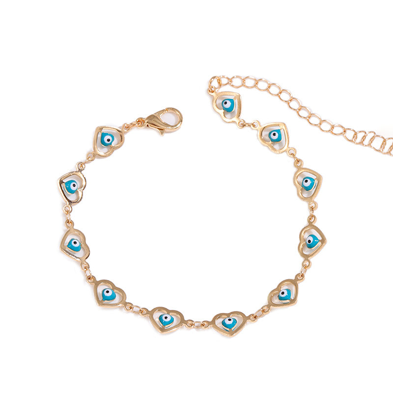 Herzförmiges Perlenarmband Brehn
