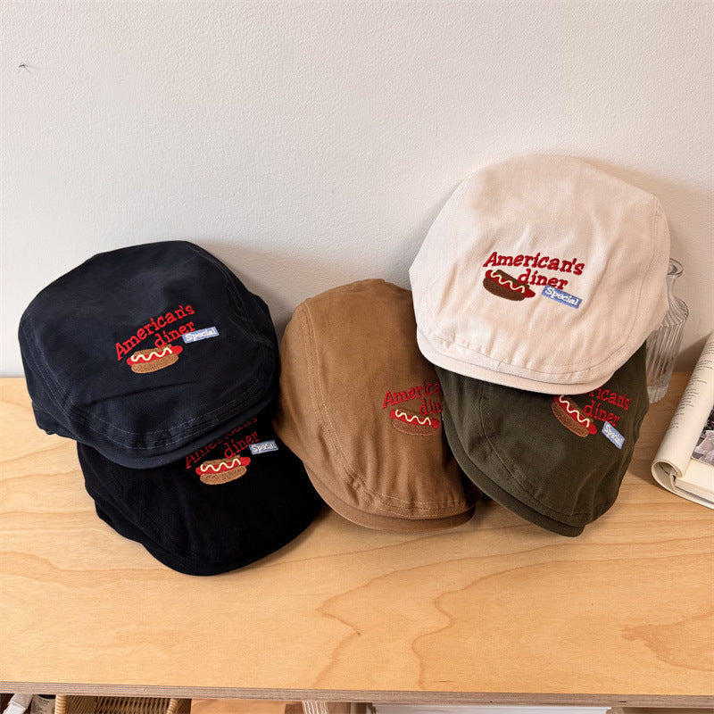 Herren Bestickte Faule Zeitungen Cap Brehn