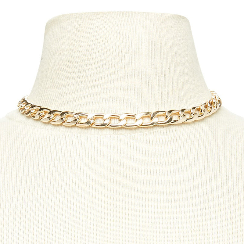 Statement Link Chain Necklace Brehn