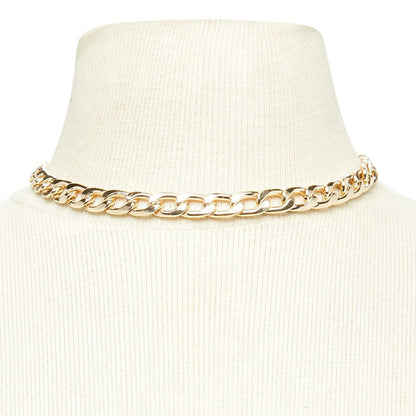 Statement Link Chain Necklace Brehn