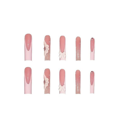 Floral 3D Nagelkunst Verlängerungen Brehn