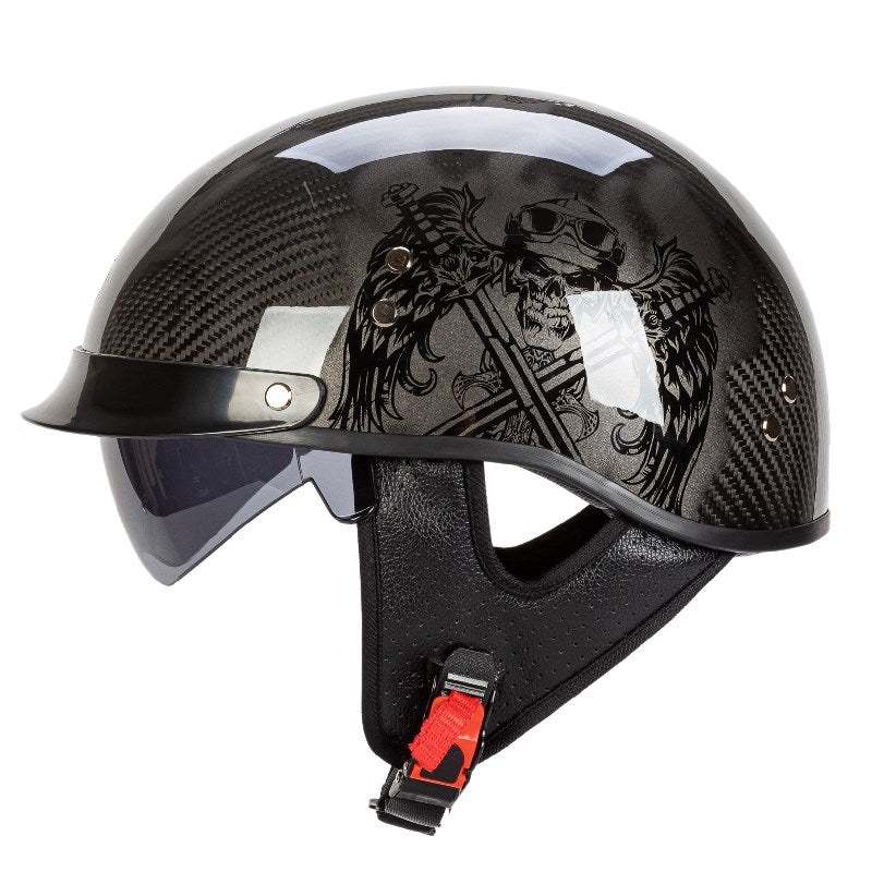 Grafisches Sicherheits-Schädel-Design Motorradhelm Brehn