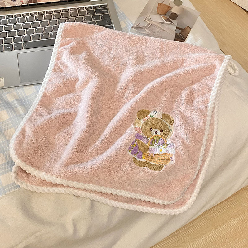 Kuscheldecke mit Niedlichem Bärenmotiv Brehn