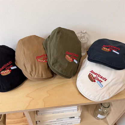Herren Bestickte Faule Zeitungen Cap Brehn