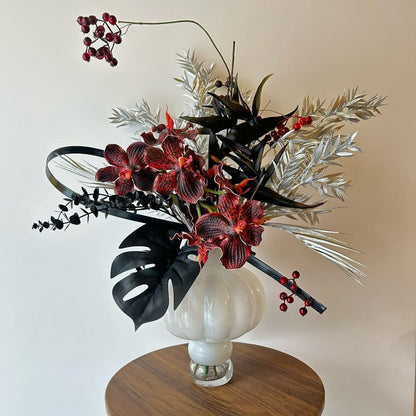 Künstlerische Blumenausstellung