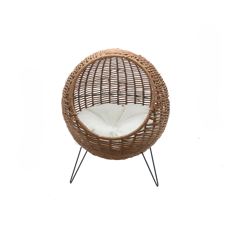 Katzenliege mit Stilvollem Rattandesign Brehn