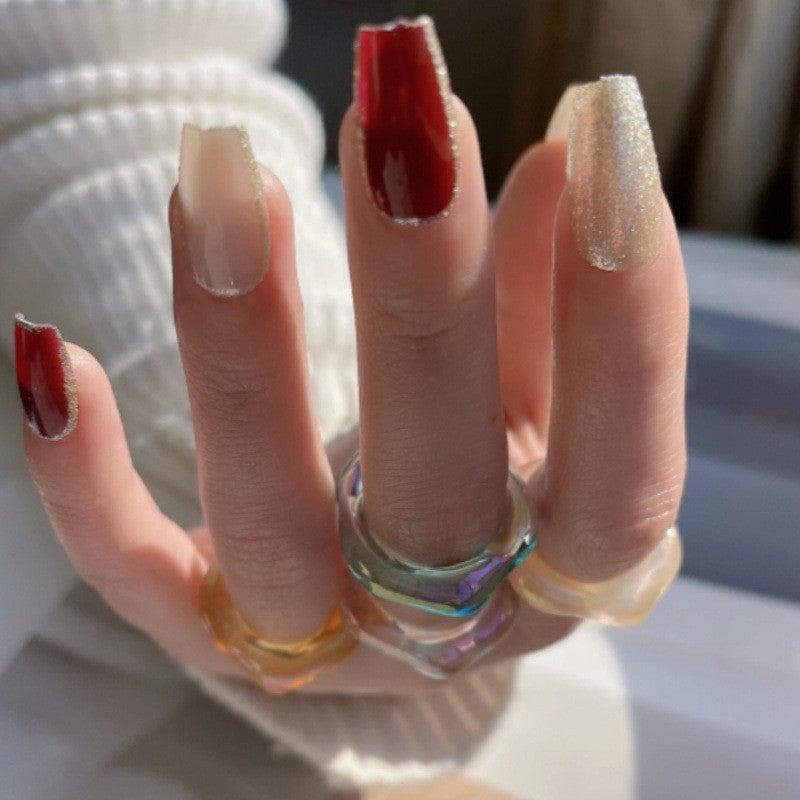 Elegante Press-On Nagelkunst Ausstellung Brehn