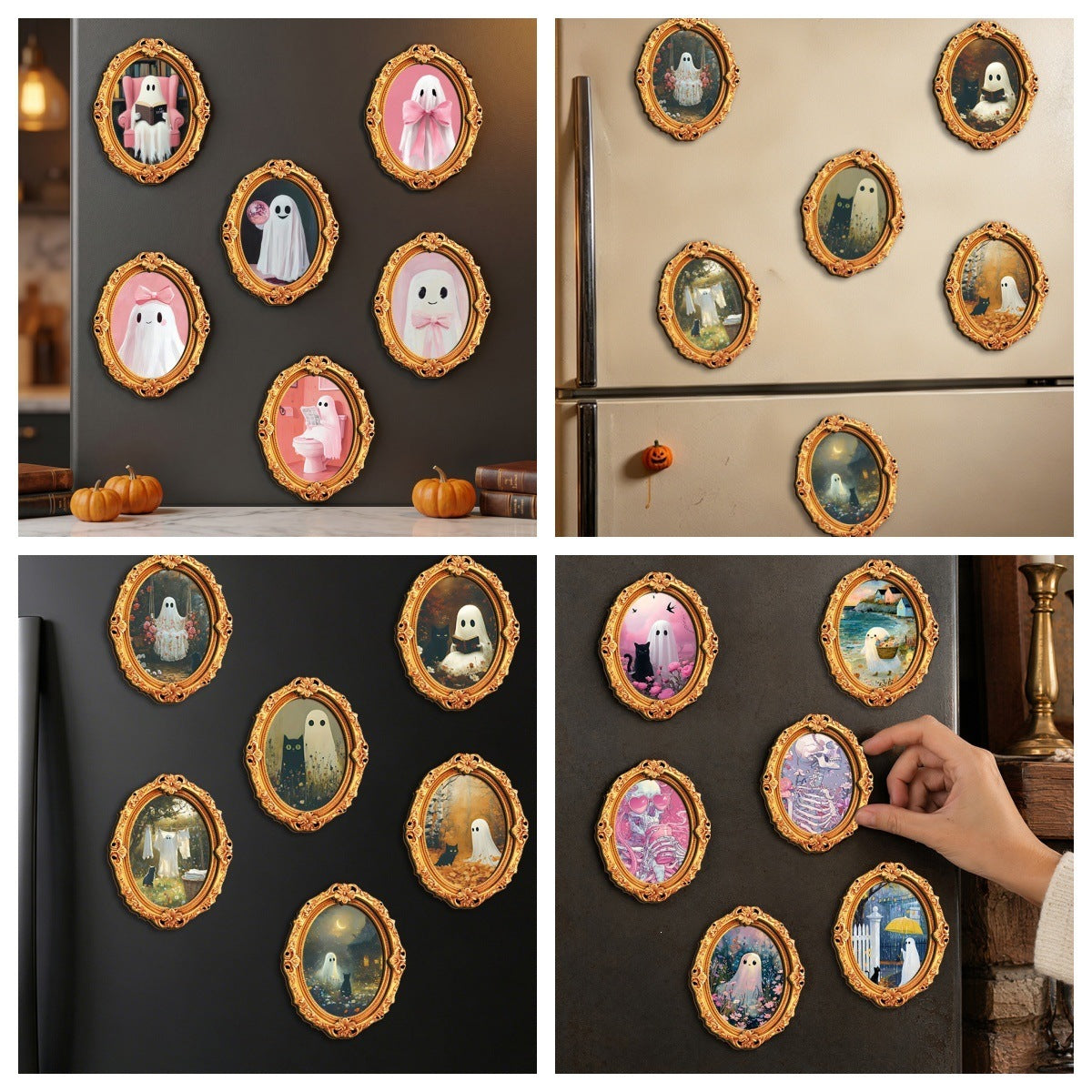 Wandbild mit kreativem Geistermotiv Brehn