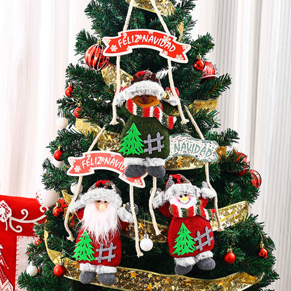 Deckendekoration mit Weihnachtsmann-Motiv Brehn