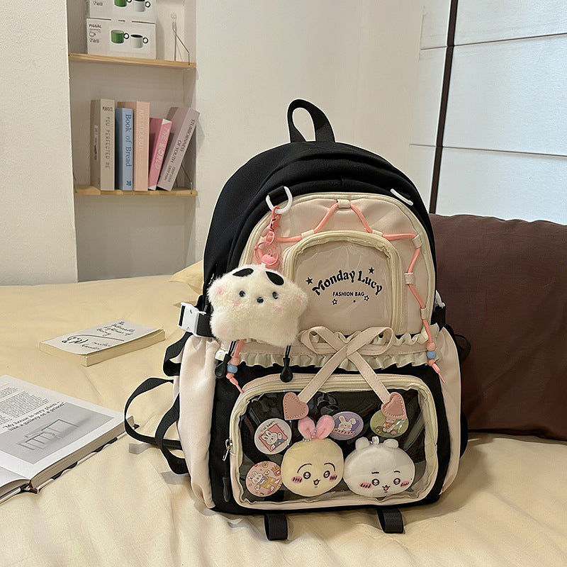 Modischer Freizeitrucksack mit Kreativen Details und Vielseitigen Fächern Brehn
