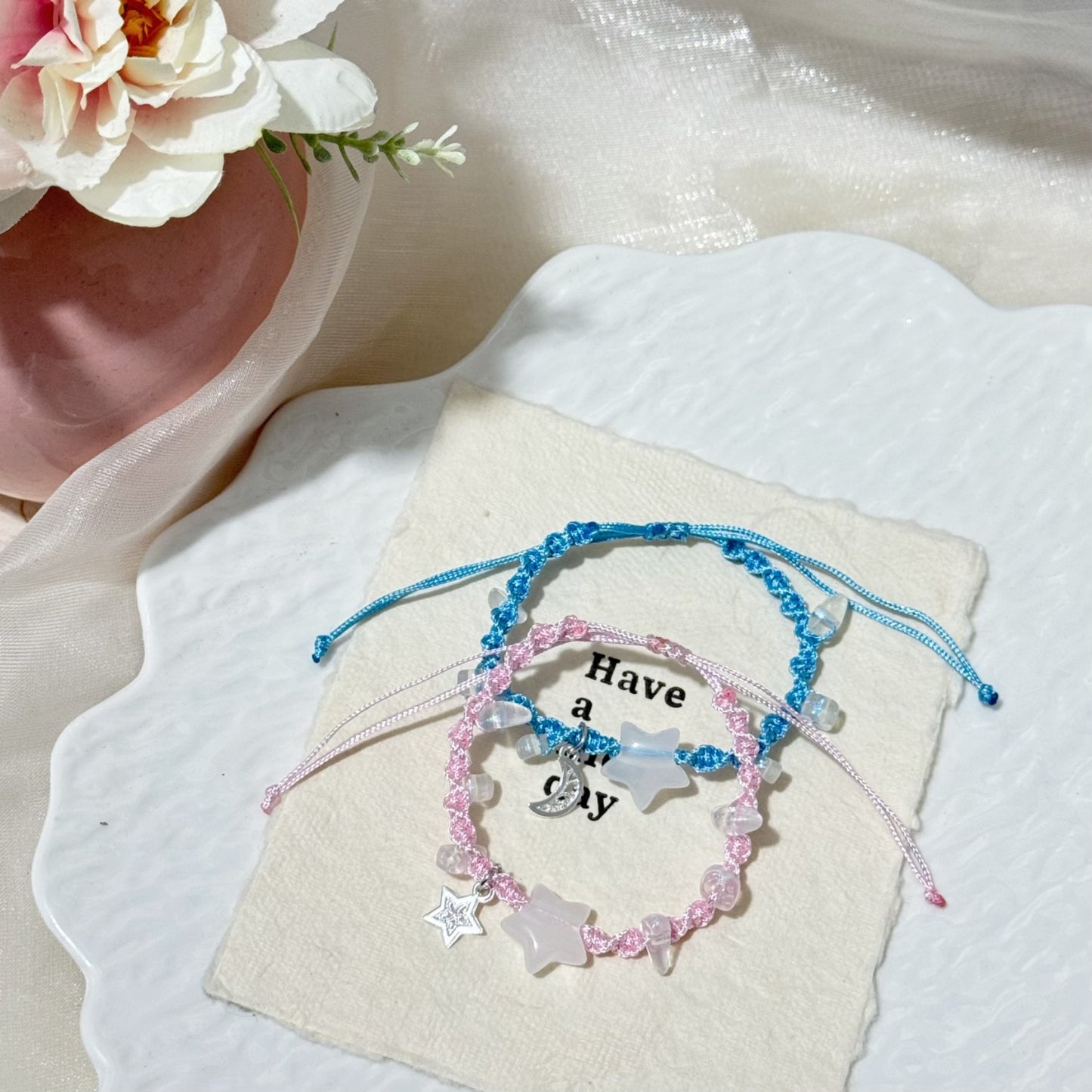 Handgemachte Perlenarmband Brehn
