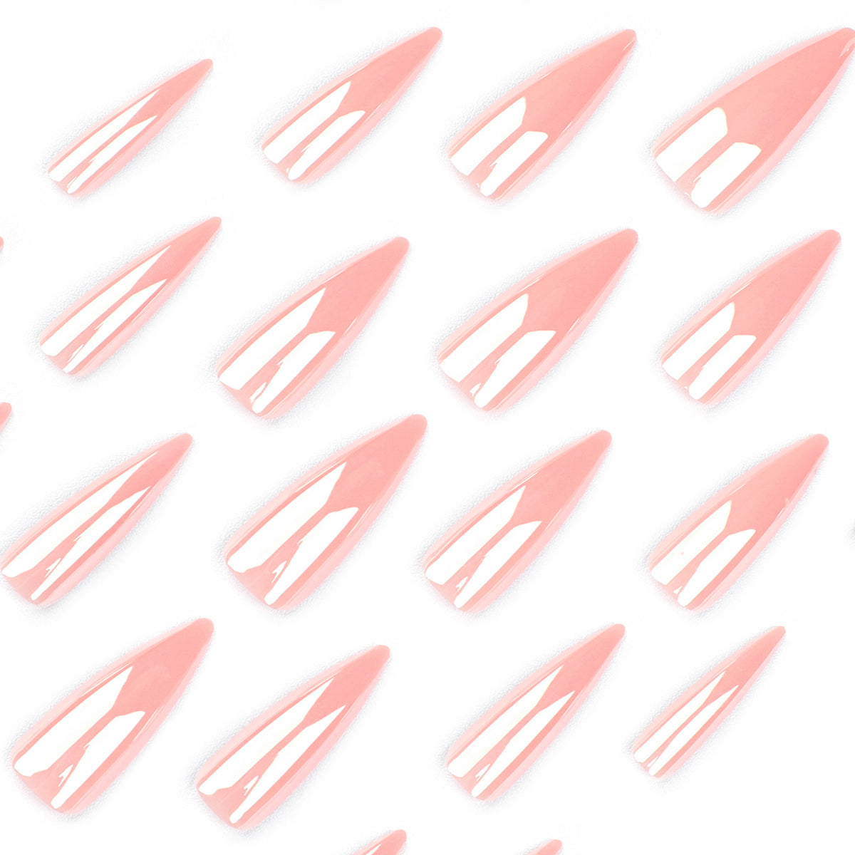 Kunstvolle Stiletto-Nägel mit Hochglanz-Finish Brehn