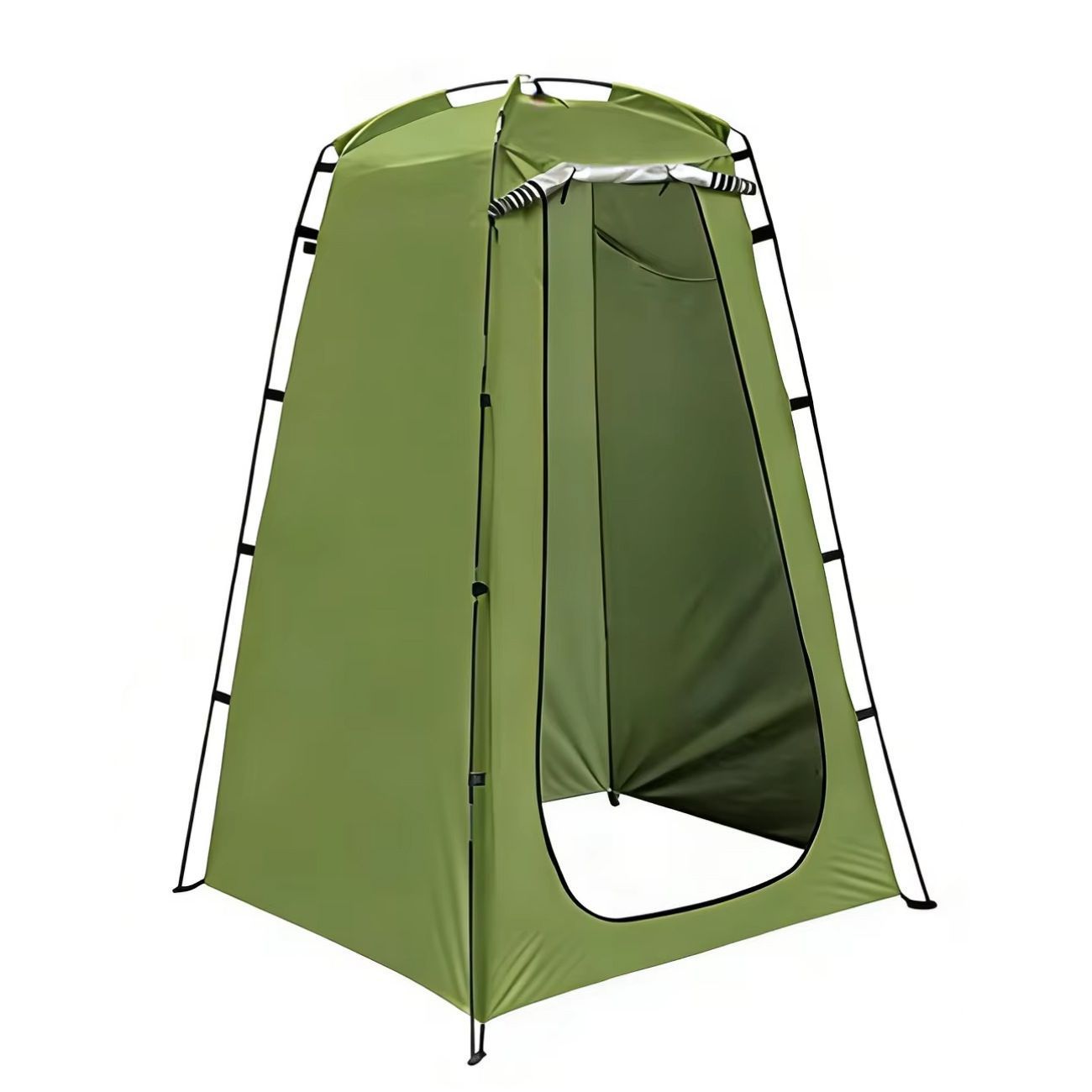 Portable Pop-up-Duschwechselzelt mit Reißverschlusstür Brehn