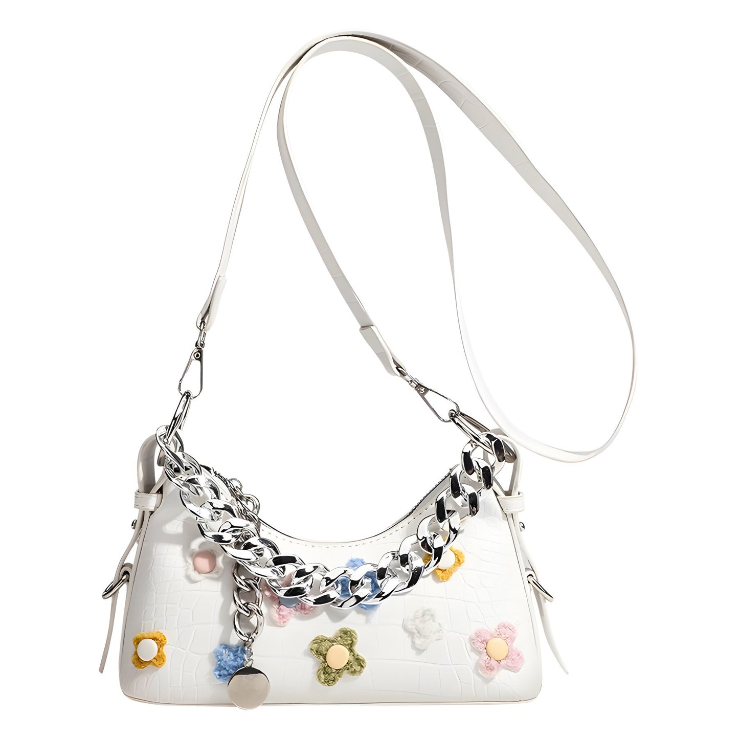 Dekorative Ketten Schultertasche Brehn